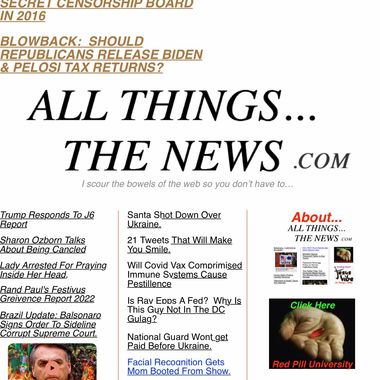 All Things The News 