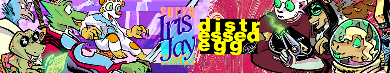 Iris Jay // Distressed Egg profile