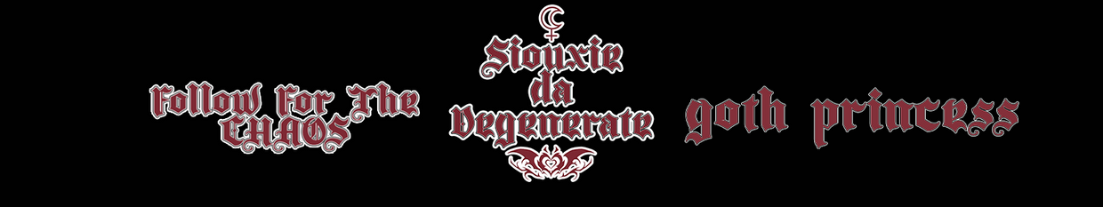 Siouxie da Degenerate profile