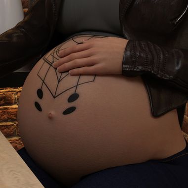 Pregnant 3D Art