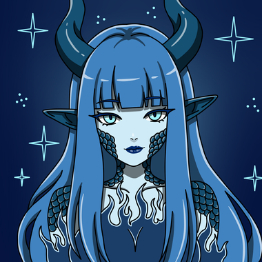 FireBlueMonster