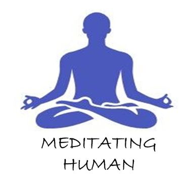 meditating human